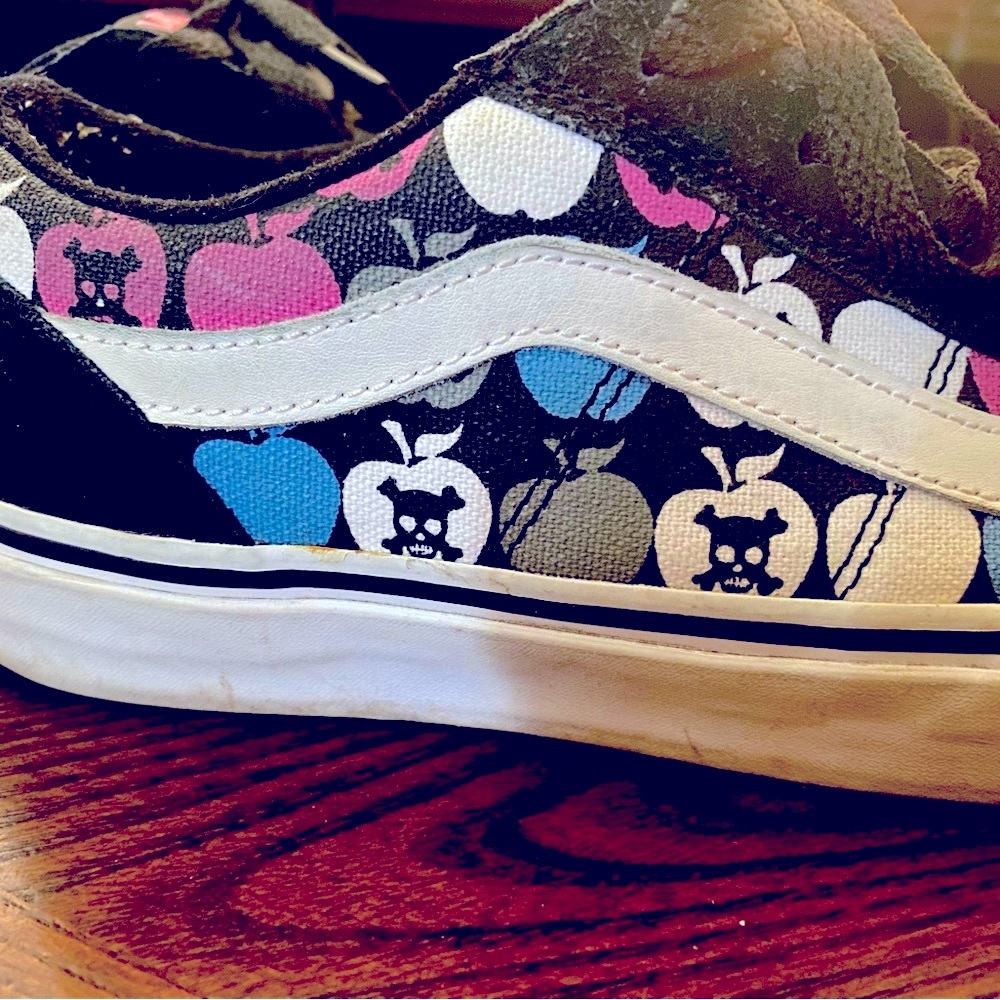 Unique Vans sneakers with Skulls